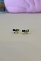 Bow earrings, Pixelated Boutique, Women's Clothing, Women's Jewelry and Gifts, Online Shopping for Women, Latest Fashion Trends, Women's Boutique Clothing, Virginia Beach, Clothing Stores in Virginia Beach, Rush Dresses, Graduation Dresses, Cute Clothes, Aesthetic Trends, Quality Jewelry, East Coast Styles, College Styles, Spring Trends