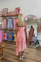 Pixelated Boutique, Women's Clothing, Women's Jewelry and Gifts, Online Shopping for Women, Virginia Beach Clothing Stores, Clothing Stores in Virginia Beach, Aesthetic Fashion Trends, East Coast Fashion Styles, Sustainable Women's Clothing, Unique Gift Ideas for Women, Womens Style, Outfit Inspo, Nautical Summer, Beach Girl, Summer Outfit, Summer Top, Pink Mini Asymetric Dress