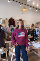 Pixelated Boutique, Women's Clothing, Outfit inspo fall, pumpkin patch outfit, fall fashion outfits, winter fashion inspo, fall outfits women, fall fits, winter fashion inspo, fall sweater, women’s fall outfit 2025, outfit ideas, fashion, fall aesthetic,  School Outfit, USA Flag sweater, cozy outfit