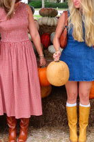 Women's Clothing, Outfit inspo fall, pumpkin patch outfit, fall fashion outfits, winter fashion inspo, fall outfits women, fall fits, fall dress, winter fashion inspo, fall dresses, women’s fall outfit 2025, outfit ideas, fashion, fall aesthetic, school outfits, Autumb Style, Autumn Outfit, Gingham, Denim, Fall Boot, Farm