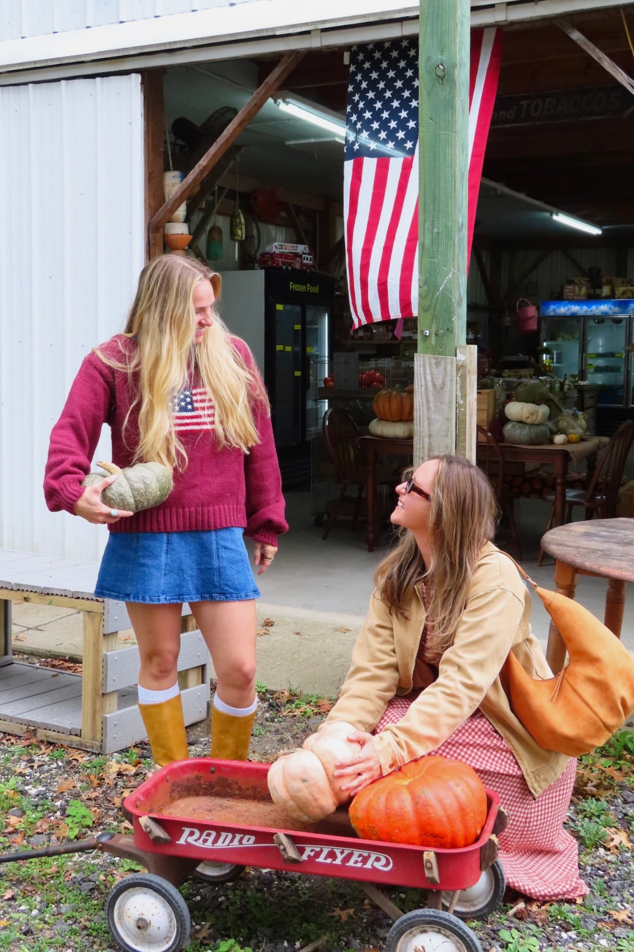 Pixelated Boutique, Women's Clothing, Outfit inspo fall, pumpkin patch outfit, fall fashion outfits, winter fashion inspo, fall outfits women, fall fits, winter fashion inspo, fall sweater, women’s fall outfit 2025, outfit ideas, fashion, fall aesthetic,  School Outfit, USA Flag sweater, cozy outfit