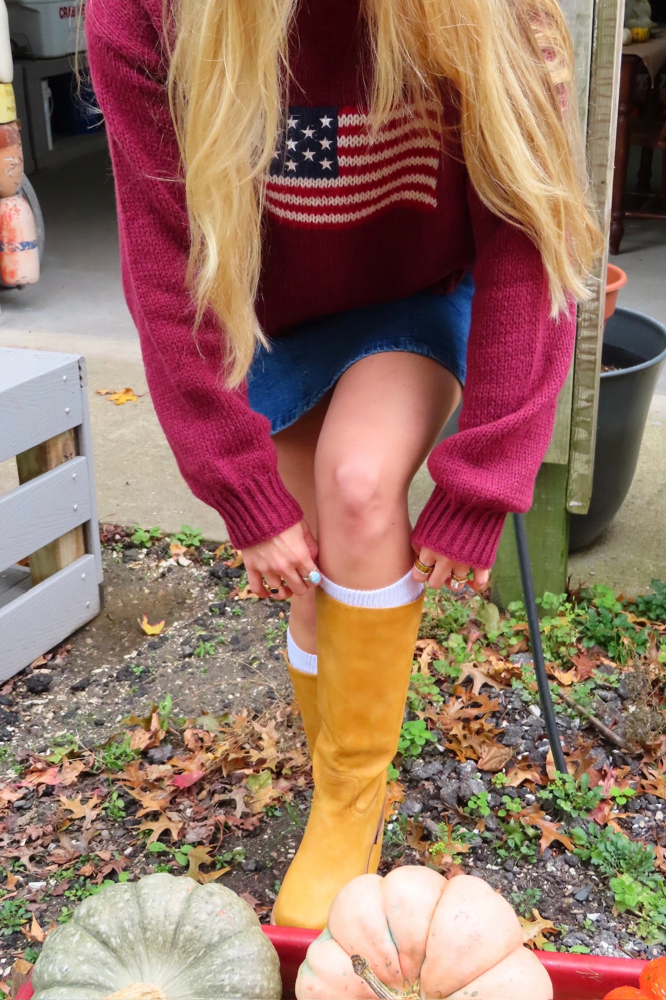 Pixelated Boutique, Women's Clothing, Outfit inspo fall, pumpkin patch outfit, fall fashion outfits, winter fashion inspo, fall outfits women, fall fits, winter fashion inspo, fall sweater, women’s fall outfit 2025, outfit ideas, fashion, fall aesthetic,  School Outfit, USA Flag sweater, cozy outfit