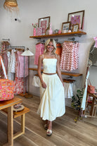 Pixelated Boutique, Women's Clothing, Women's Jewelry and Gifts, Online Shopping for Women, Virginia Beach Clothing Stores, Clothing Stores in Virginia Beach, Aesthetic Fashion Trends, East Coast Fashion Styles, Sustainable Women's Clothing, Unique Gift Ideas for Women, Womens Style, Outfit Inspo, Nautical Summer, Beach Girl, Summer Outfit, Summer Inspo, Matching Set, Yellow and White Stripes