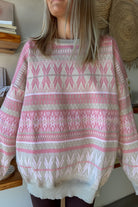 Aspen pink winter sweater, Pixelated Boutique, Women's Clothing, Women's Jewelry and Gifts, Online Shopping for Women, Latest Fashion Trends 2024, Virginia Beach Clothing Stores, Homecoming Dresses, Fall/Winter 2024, Clothing Stores in Virginia Beach, Aesthetic Fashion Trends, East Coast Fashion Styles, Fall 2024 Fashion Trends, Holiday Styles, Sustainable Women's Clothing, Cozy styles, Unique Gift Ideas for Women