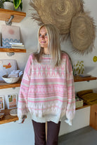 Aspen pink winter sweater, Pixelated Boutique, Women's Clothing, Women's Jewelry and Gifts, Online Shopping for Women, Latest Fashion Trends 2024, Virginia Beach Clothing Stores, Homecoming Dresses, Fall/Winter 2024, Clothing Stores in Virginia Beach, Aesthetic Fashion Trends, East Coast Fashion Styles, Fall 2024 Fashion Trends, Holiday Styles, Sustainable Women's Clothing, Cozy styles, Unique Gift Ideas for Women