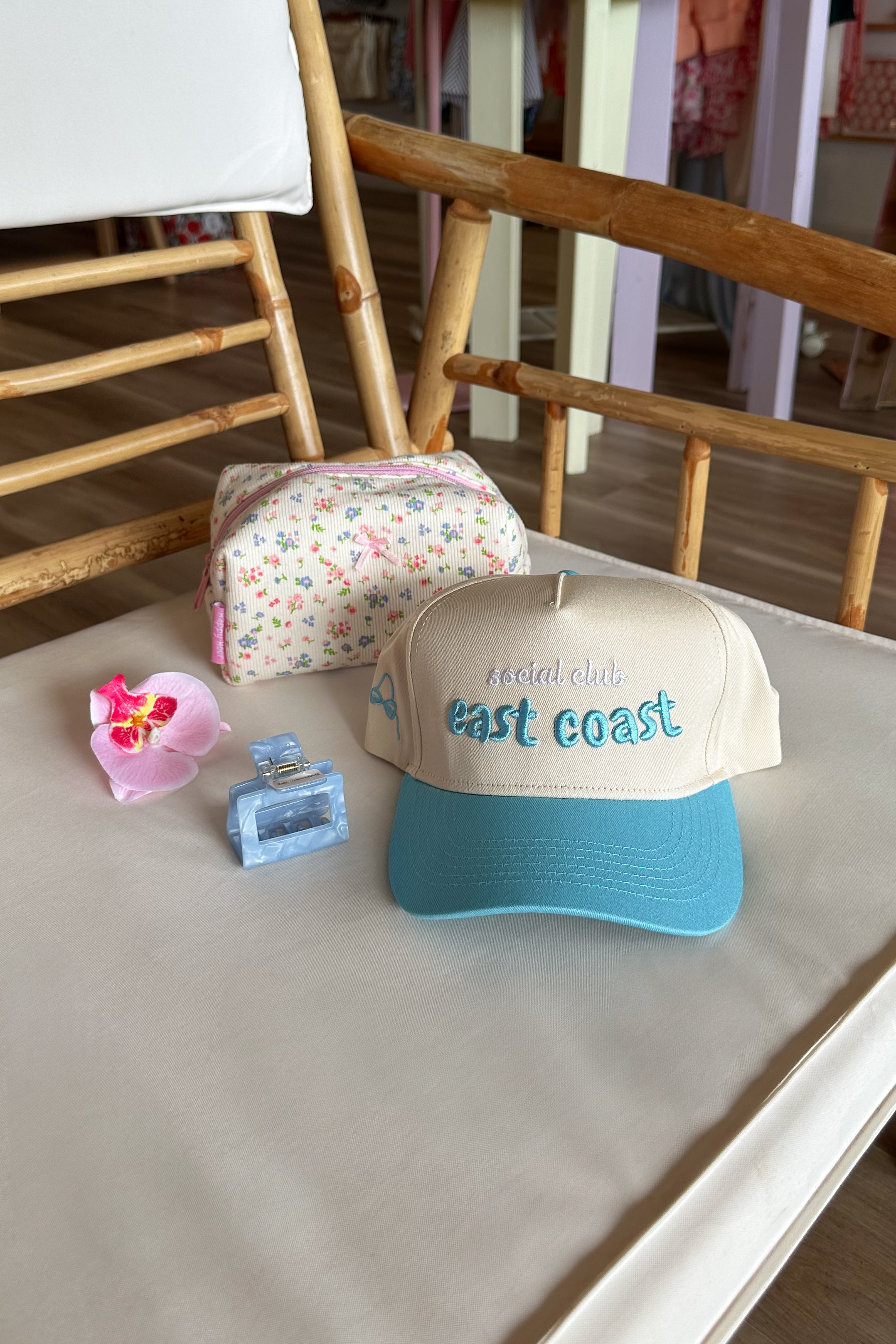 East Coast Blue Trucker Hat, Pixelated Boutique, Women's Clothing, Women's Jewelry and Gifts, Online Shopping for Women, Latest Fashion Trends 2025, Virginia Beach Clothing Stores, Clothing Stores in Virginia Beach, Aesthetic Fashion Trends, East Coast Fashion Styles, Sustainable Women's Clothing, Unique Gift Ideas for Women, Fall Fashion, Fall Outfit Ideas, Fall Fashion Inspiration, Womens Style, Outfit Inspo, Back to School Styles, Back To School Outfit