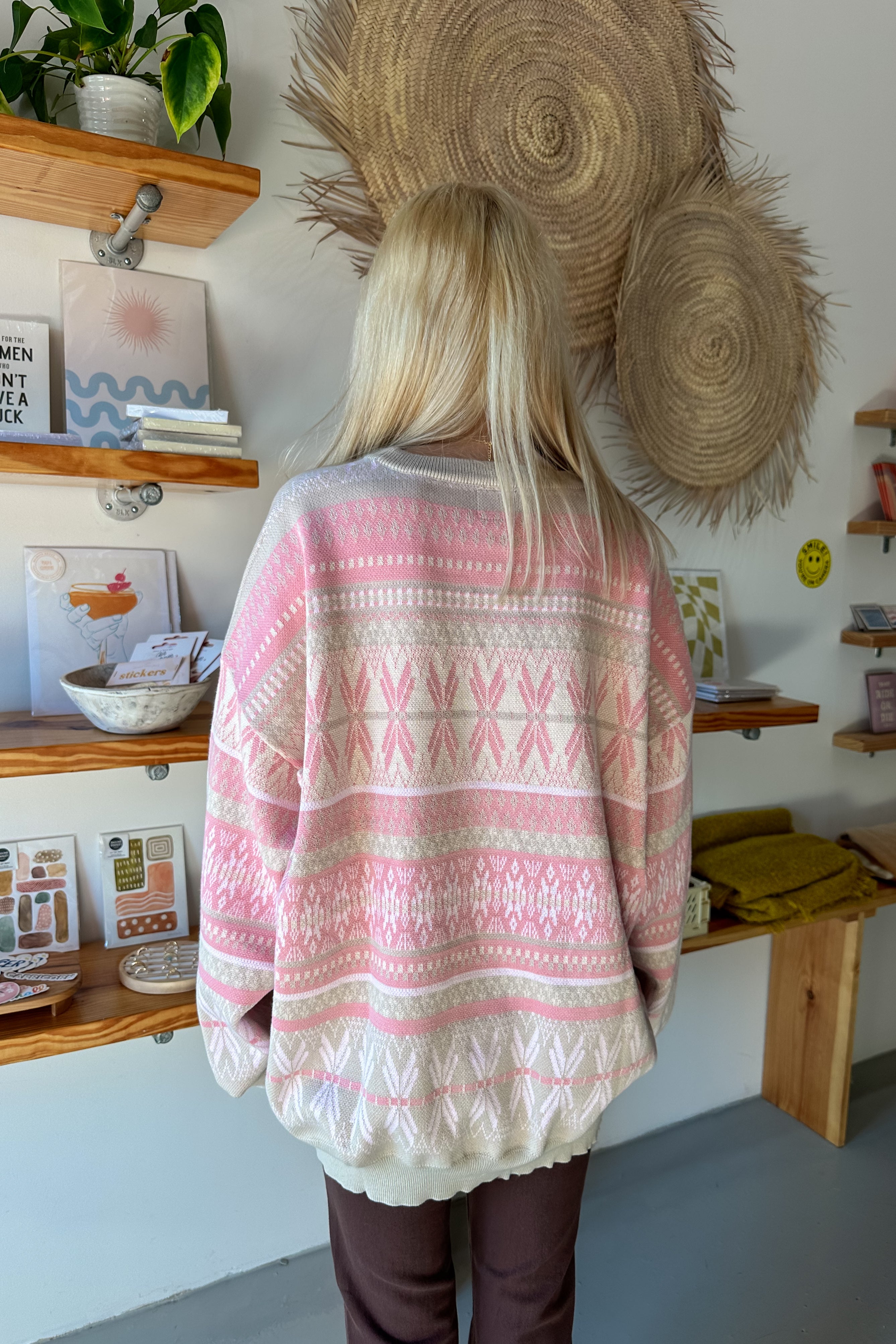 Aspen pink winter sweater, Pixelated Boutique, Women's Clothing, Women's Jewelry and Gifts, Online Shopping for Women, Latest Fashion Trends 2024, Virginia Beach Clothing Stores, Homecoming Dresses, Fall/Winter 2024, Clothing Stores in Virginia Beach, Aesthetic Fashion Trends, East Coast Fashion Styles, Fall 2024 Fashion Trends, Holiday Styles, Sustainable Women's Clothing, Cozy styles, Unique Gift Ideas for Women