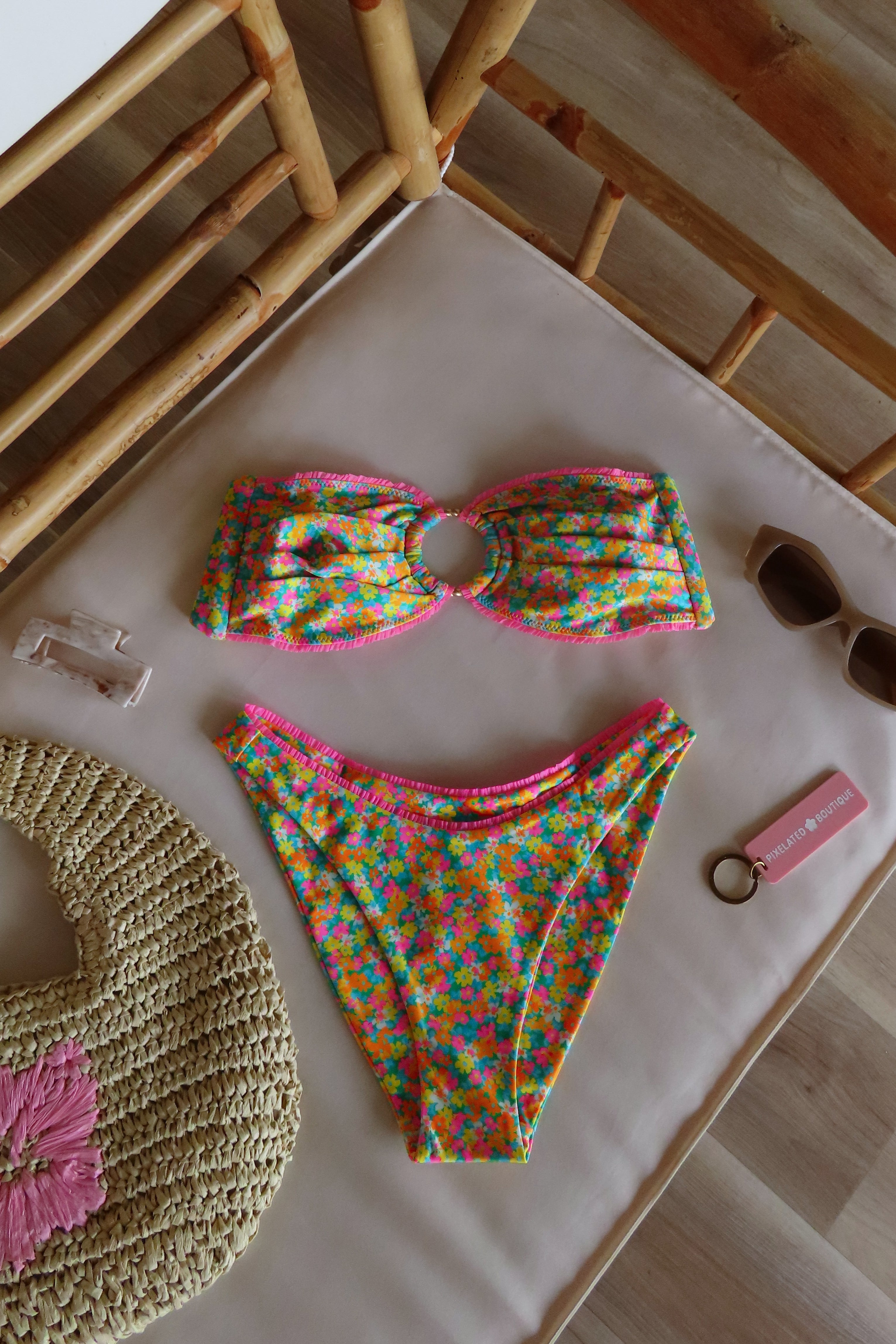 Pixelated Boutique, Women's Clothing, Outfit Inspo Spring, Summer fashion outfits, Spring fashion Inspo, Spring fits, Spring fashion inspo, winter dresses, women’s spring outfit 2026, Spring aesthetic, Spring Break, Vacation Bikini, Baithing suit, Womens swimsuit, floral bikini 