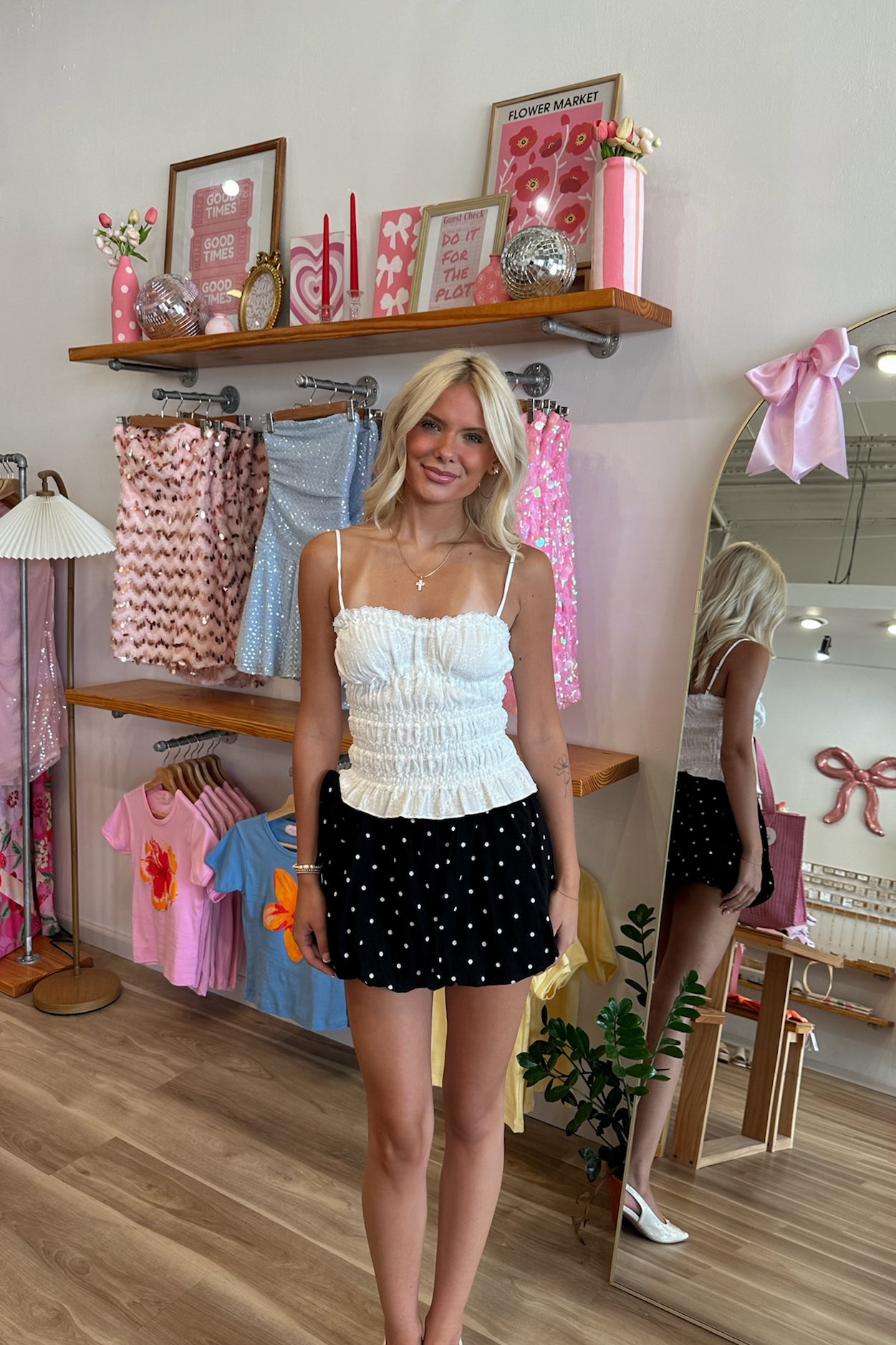 Pixelated Boutique, Women's Clothing, Women's Jewelry and Gifts, Online Shopping for Women, Virginia Beach Clothing Stores, Clothing Stores in Virginia Beach, Aesthetic Fashion Trends, East Coast Fashion Styles, Sustainable Women's Clothing, Unique Gift Ideas for Women, Womens Style, Outfit Inspo, Nautical Summer, Beach Girl, Summer Outfit, Summer Inspo, Summer Top, white Tank, chic Style