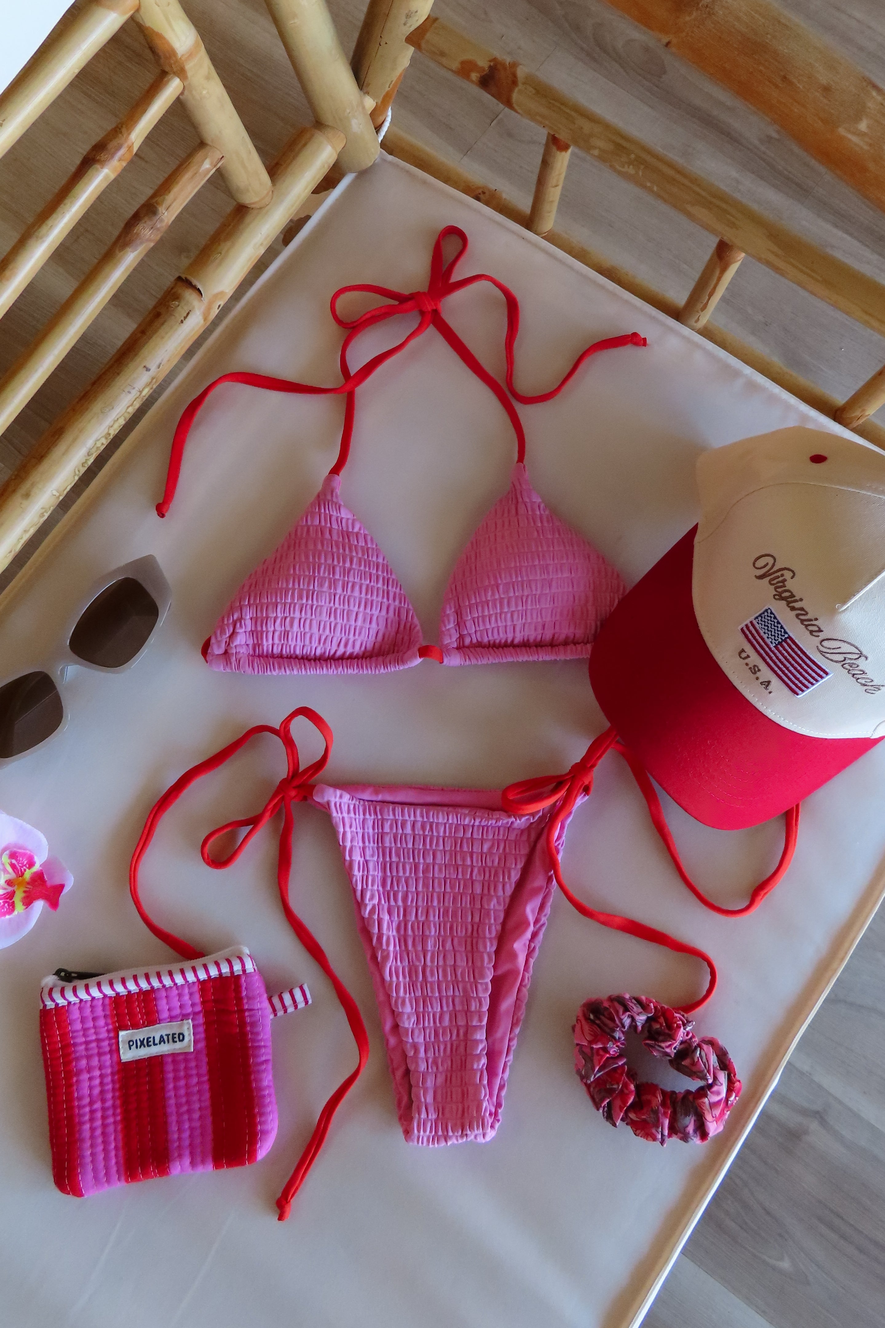  Pixelated Boutique, Women's Clothing, Outfit Inspo Spring, Summer fashion outfits, Spring fashion Inspo, Spring fits, Spring fashion inspo, winter dresses, women’s spring outfit 2026, Spring aesthetic, Spring Break, Vacation Bikini, Baithing suit, Womens swimsuit , pink bikini, summer bikini 