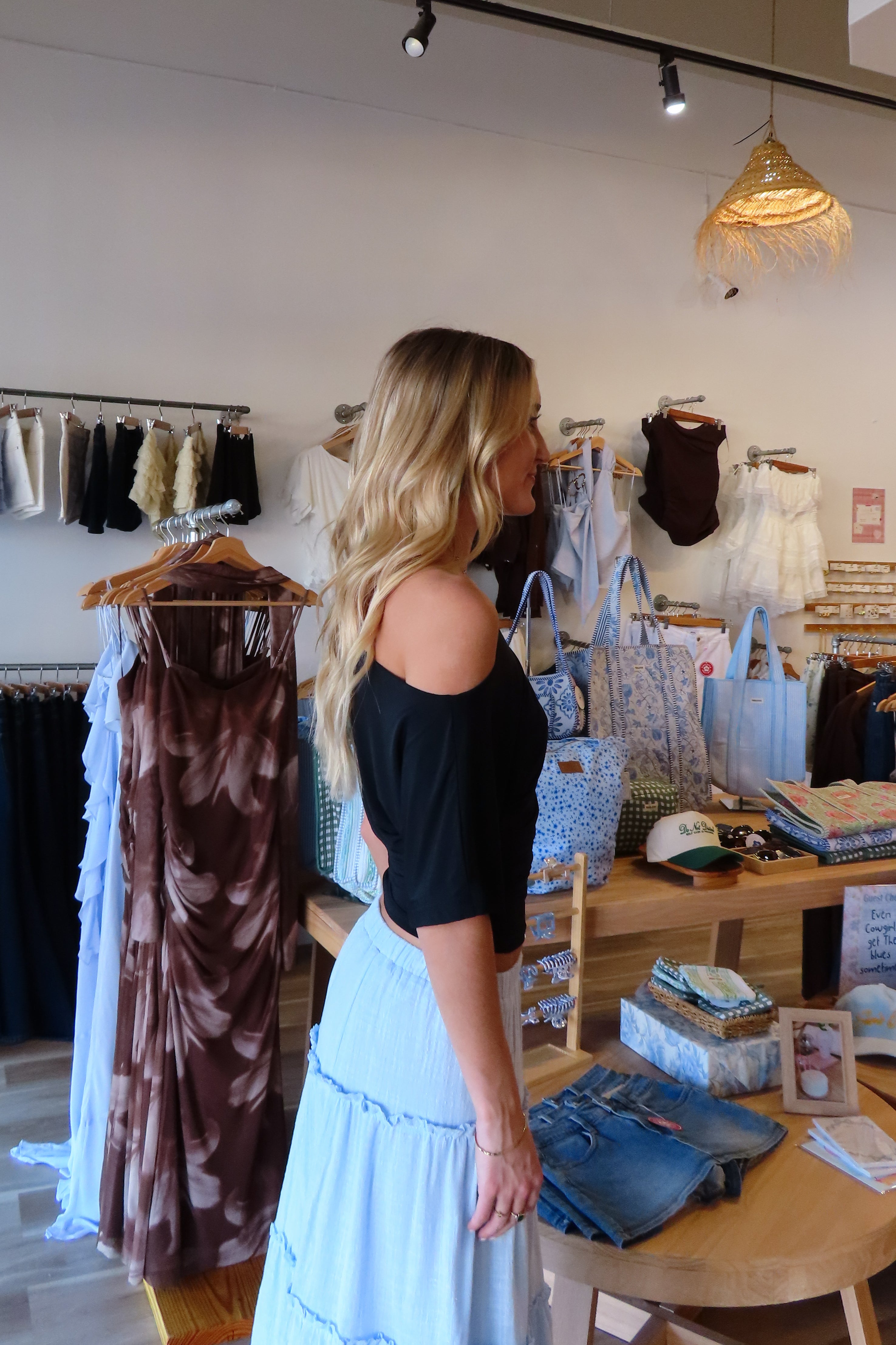 Pixelated Boutique, Women's Clothing, Online Shopping for Women, Fashion Trends 2026, Outfit Inspo, Virginia beach clothing stores, clothing stores in Virginia Beach, fashion outfits, fashion Inspo, women’s outfit 2026, outfit ideas, fashion, spring aesthetic, women’s spring outfit, spring style, spring break, black top, asymmetrical top, neutral style