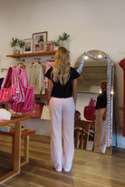 Pixelated Boutique, Women's Clothing, Online Shopping for Women, Fashion Trends 2026, Outfit Inspo, Virginia beach clothing stores, clothing stores in Virginia Beach, fashion outfits, fashion Inspo, women’s outfit 2026, outfit ideas, fashion, spring aesthetic, women’s spring outfit, spring style, spring break, cozy style, wide leg sweatpants, pink sweatpants