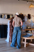 Pixelated Boutique, Women's Clothing, Online Shopping for Women, Fashion Trends 2026, Outfit Inspo, Virginia beach clothing stores, clothing stores in Virginia Beach, fashion outfits, fashion Inspo, women’s outfit 2026, outfit ideas, fashion, spring aesthetic, women’s spring outfit, spring style, spring break, sweater, Blue Jeans, Wide Leg, Baggy Jeans, Neutral Style 