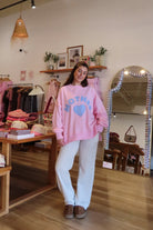 Pixelated Boutique, Women's Clothing, Online Shopping for Women, Fashion Trends 2026, Outfit Inspo, Virginia beach clothing stores, clothing stores in Virginia Beach, fashion outfits, fashion Inspo, women’s outfit 2026, outfit ideas, fashion, spring aesthetic, women’s spring outfit, spring style, spring break, cozy style, wide leg sweatpants, grey sweatpants, neutral style 