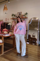 Pixelated Boutique, Women's Clothing, Online Shopping for Women, Fashion Trends 2026, Outfit Inspo, Virginia beach clothing stores, clothing stores in Virginia Beach, fashion outfits, fashion Inspo, women’s outfit 2026, outfit ideas, fashion, spring aesthetic, women’s spring outfit, spring style, spring break, cozy style, wide leg sweatpants, grey sweatpants, neutral style 