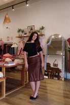 Pixelated Boutique, Women's Clothing, Online Shopping for Women, Fashion Trends 2026, Outfit Inspo, Virginia beach clothing stores, clothing stores in Virginia Beach, fashion outfits, fashion Inspo, women’s outfit 2026, outfit ideas, fashion, spring aesthetic, women’s spring outfit, spring style, spring break, polka dot skirt, satin skirt, midi skirt, neutral style, classy style 