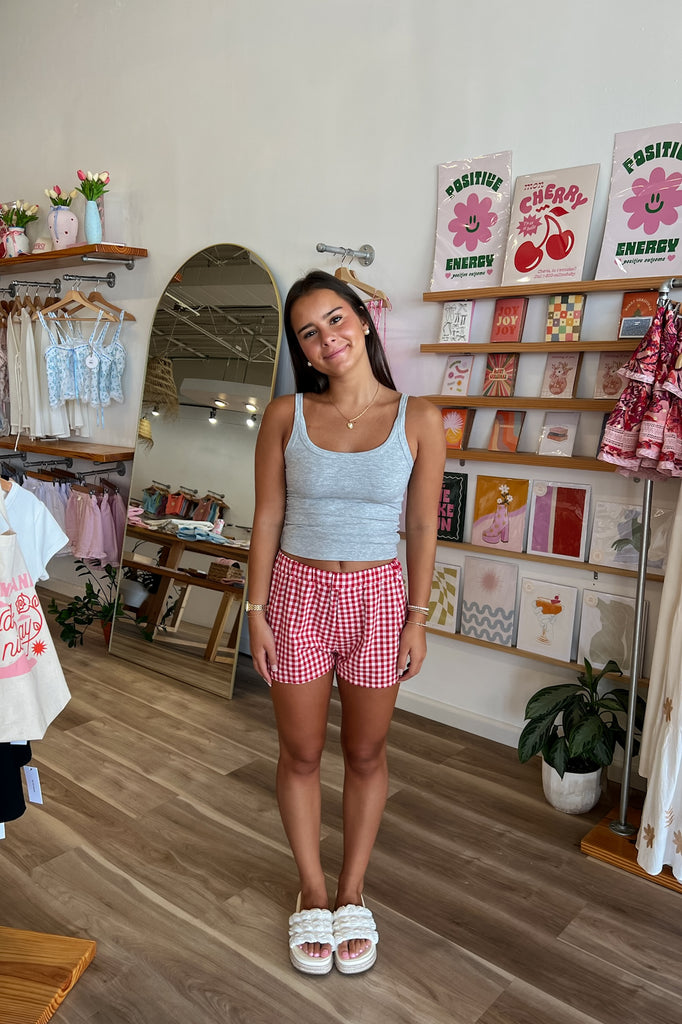 Gray Tank Top, Pixelated Boutique, Women's Clothing, Women's Jewelry and Gifts, Online Shopping for Women, Latest Fashion Trends 2024, Virginia Beach Clothing Stores, Rush Dresses for Sorority Events, Graduation Dresses for 2024, Clothing Stores in Virginia Beach, Aesthetic Fashion Trends, East Coast Fashion Styles, Summer 2024 Fashion Trends, Sustainable Women's Clothing, Unique Gift Ideas for Women