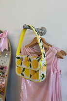 Pixelated Boutique, Women's Clothing, Women's Jewelry and Gifts, Online Shopping for Women, Virginia Beach Clothing Stores, Clothing Stores in Virginia Beach, Aesthetic Fashion Trends, East Coast Fashion Styles, Sustainable Women's Clothing, Unique Gift Ideas for Women, Womens Style, Beaded Bag, Beach Bag, Shoulder Bag, Sequin Bag, Lemons 