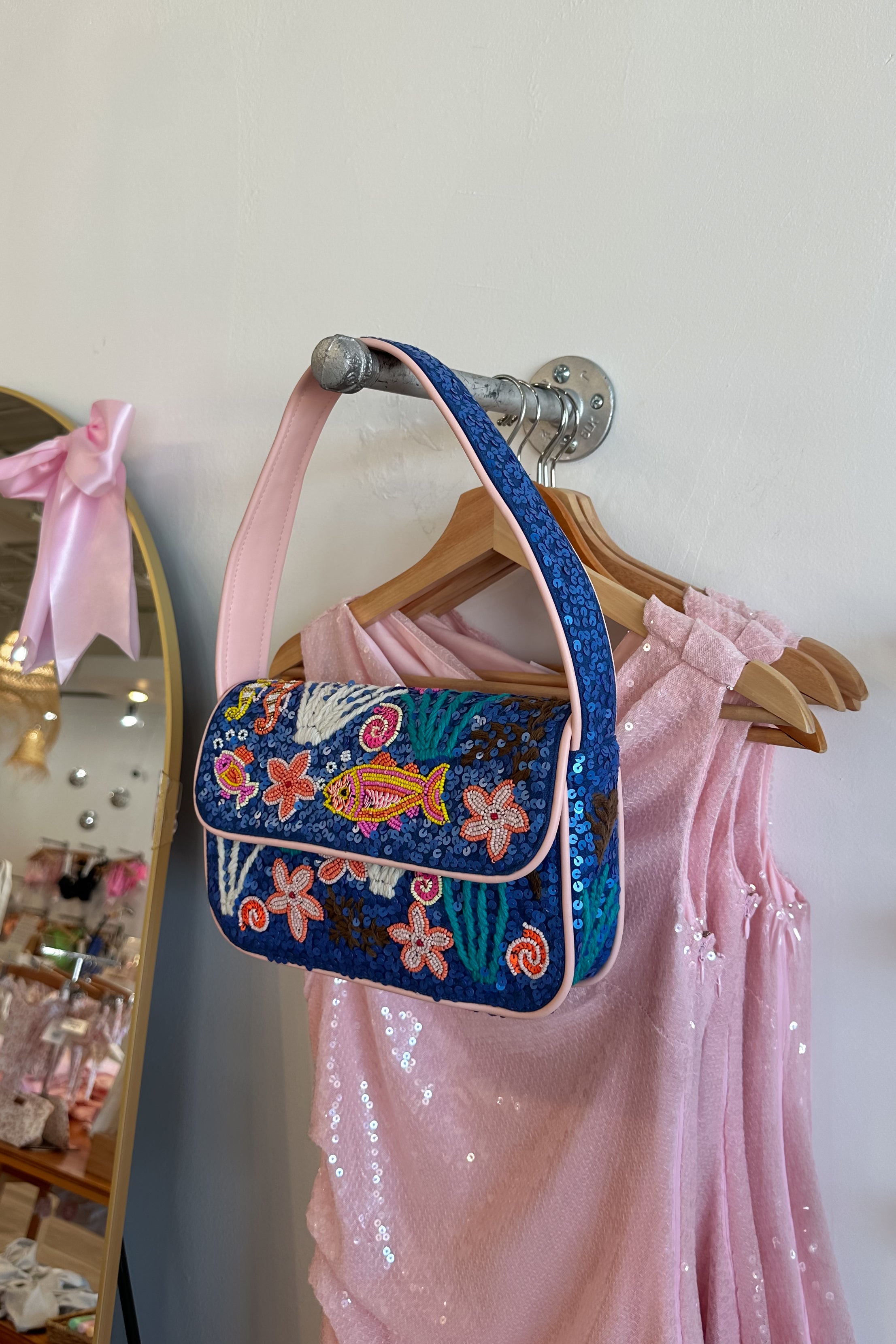 Pixelated Boutique, Women's Clothing, Women's Jewelry and Gifts, Online Shopping for Women, Virginia Beach Clothing Stores, Clothing Stores in Virginia Beach, Aesthetic Fashion Trends, East Coast Fashion Styles, Sustainable Women's Clothing, Unique Gift Ideas for Women, Womens Style, Beaded Bag, Beach Bag, Shoulder Bag, Sequin Bag 