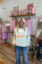Pixelated Boutique, Women's Clothing, Women's Jewelry and Gifts, Online Shopping for Women, Virginia Beach Clothing Stores, Clothing Stores in Virginia Beach, Aesthetic Fashion Trends, East Coast Fashion Styles, Sustainable Women's Clothing, Unique Gift Ideas for Women, Womens Style, Outfit Inspo, Nautical Summer, Beach Girl, Summer Outfit, Summer Inspo,, Sweatshirt, Cozy Summer Style 