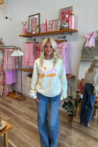 Pixelated Boutique, Women's Clothing, Women's Jewelry and Gifts, Online Shopping for Women, Virginia Beach Clothing Stores, Clothing Stores in Virginia Beach, Aesthetic Fashion Trends, East Coast Fashion Styles, Sustainable Women's Clothing, Unique Gift Ideas for Women, Womens Style, Outfit Inspo, Nautical Summer, Beach Girl, Summer Outfit, Summer Inspo,, Sweatshirt, Cozy Summer Style 