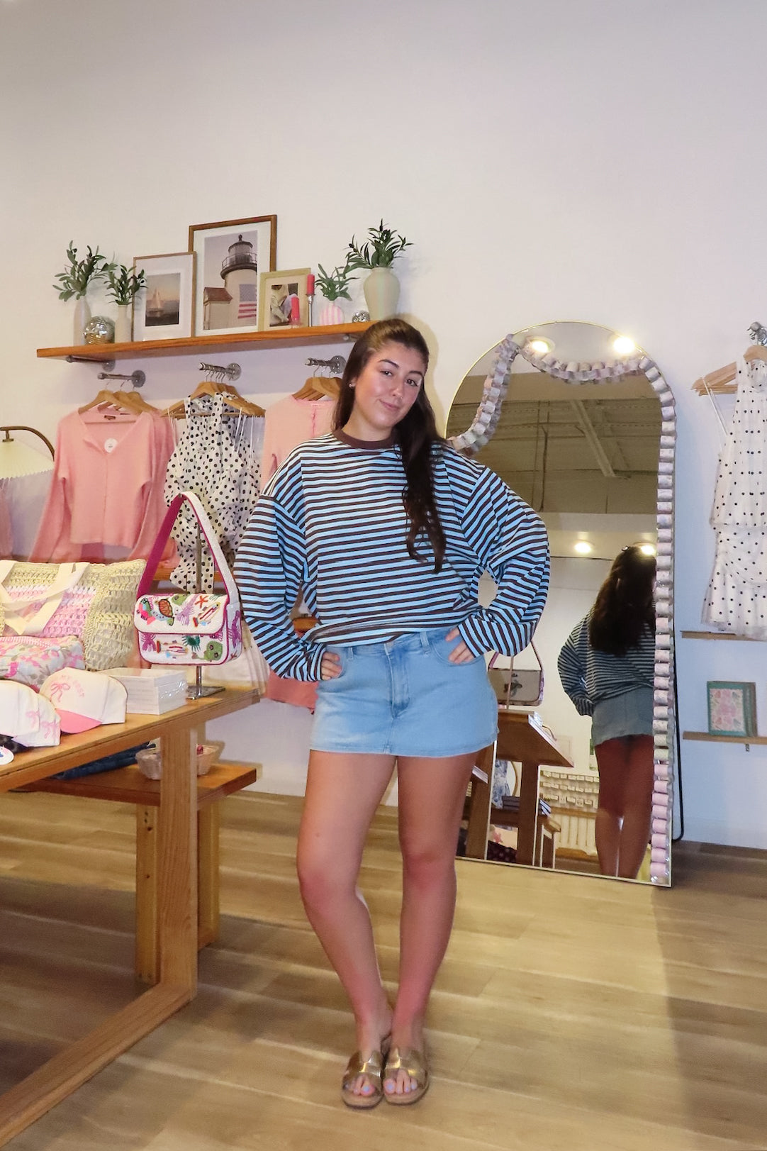 Pixelated Boutique, Women's Clothing, Virginia Beach Clothing Stores, Clothing Stores in Virginia Beach, Virginia Beach Boutique, 757 Boutique, Online Shopping for Women, Fashion Trends 2026, spring aesthetic, spring break, vacation style, vacation outfits, beach boutique, beach fashion, beach outfits, women’s boutique clothing, boutique clothing for women, coastal cowgirl outfits, coastal aesthetic clothing, clean girl outfits, denim skirt, denim skort, skirt with shorts, micro mini skirt, mini skort