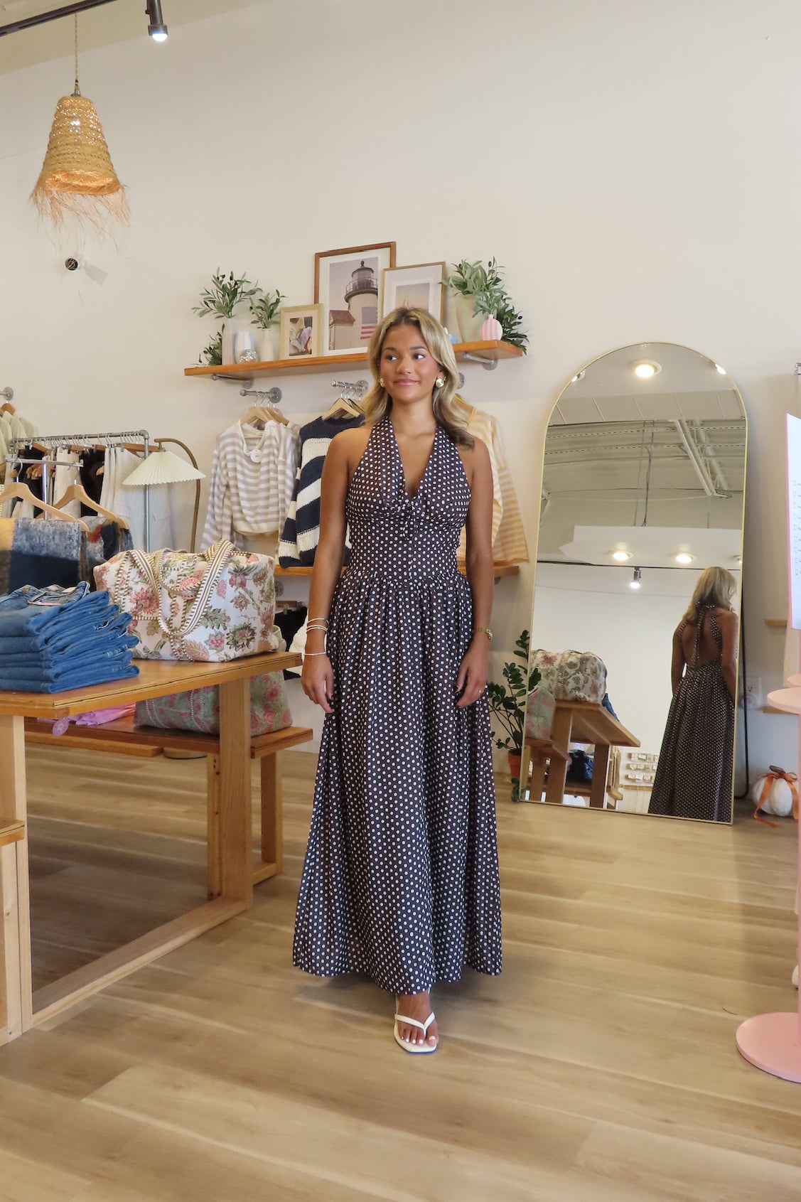 Pixelated Boutique, Women's Clothing, Outfit inspo fall, pumpkin patch outfit, fall fashion outfits, winter fashion inspo, fall outfits women, fall fits, winter fashion inspo,, women’s fall outfit 2025, outfit ideas, fashion, fall aesthetic, school outfits, maxi dress, brown polk a dots, homecoming dress, fall dress