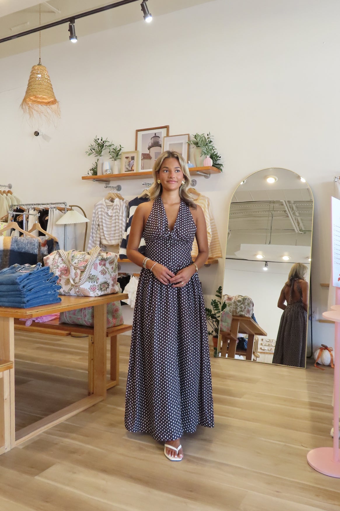 Pixelated Boutique, Women's Clothing, Outfit inspo fall, pumpkin patch outfit, fall fashion outfits, winter fashion inspo, fall outfits women, fall fits, winter fashion inspo,, women’s fall outfit 2025, outfit ideas, fashion, fall aesthetic, school outfits, maxi dress, brown polk a dots, homecoming dress, fall dress