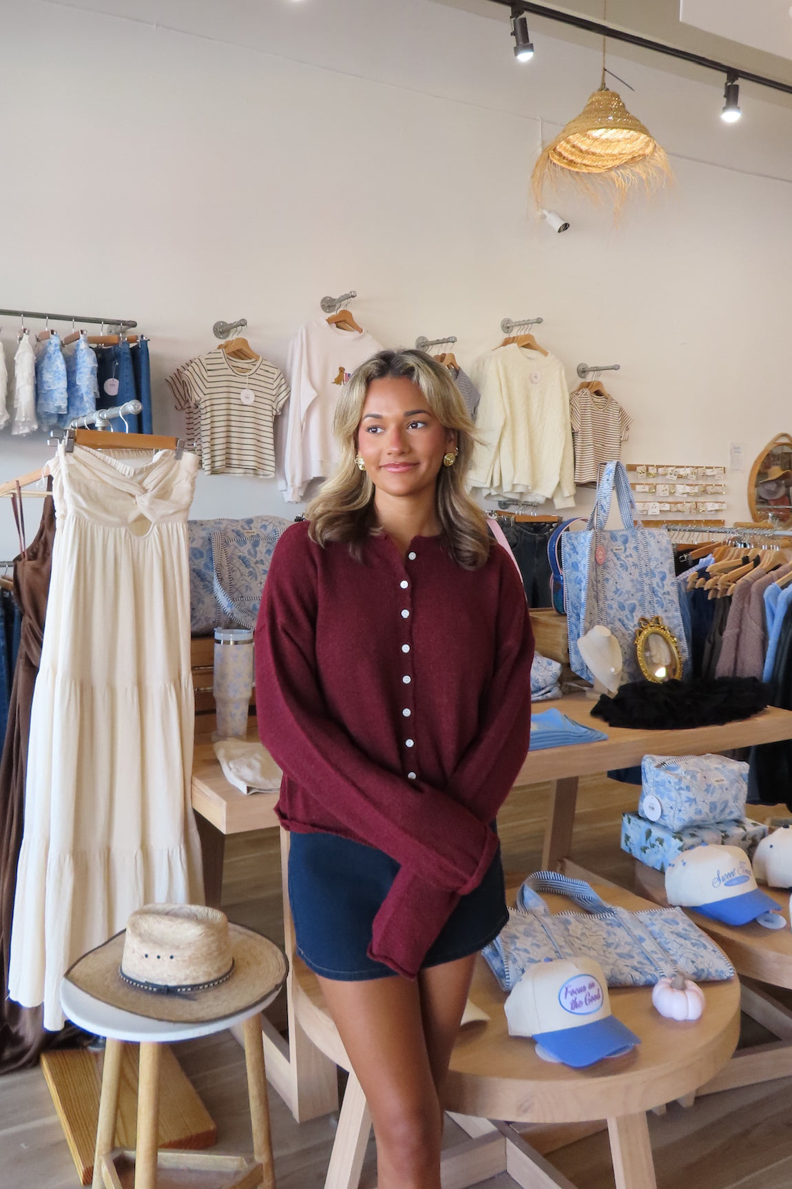 Pixelated Boutique, Women's Clothing, Outfit inspo fall, pumpkin patch outfit, fall fashion outfits, winter fashion inspo, fall outfits women, fall fits, winter fashion inspo, fall dresses, women’s fall outfit 2025, outfit ideas, fashion, fall aesthetic, school outfits, red cardigan, cozy style