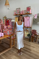White Tank Top, Pixelated Boutique, Women's Clothing, Women's Jewelry and Gifts, Online Shopping for Women, Latest Fashion Trends 2025, Virginia Beach Clothing Stores, Clothing Stores in Virginia Beach, Aesthetic Fashion Trends, East Coast Fashion Styles, Sustainable Women's Clothing, Unique Gift Ideas for Women, Fall Fashion, Fall Outfit Ideas, Fall Fashion Inspiration, Womens Style, Outfit Inspo, Back to School Outfit
