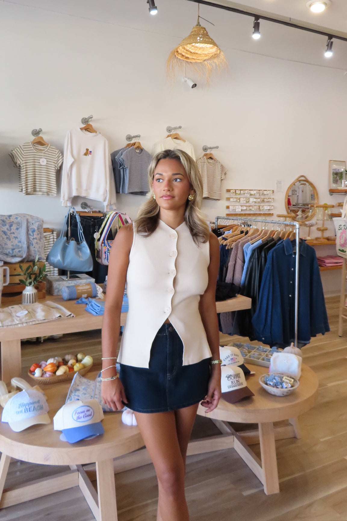 Pixelated Boutique, Women's Clothing, Outfit inspo fall, pumpkin patch outfit, fall fashion outfits, winter fashion inspo, fall outfits women, fall fits, winter fashion inspo,, women’s fall outfit 2025, outfit ideas, fashion, fall aesthetic, school outfits, Cream sweater vest, neutral style