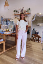 Pink, denim pants with mid rise, oversized fit, and straight leg, cargo pant style pockets, textured fabric
Virginia Beach Boutique, 757 Boutique, Online Shopping for Women, summer aesthetic, brunch outfit, vacation style, vacation outfits, beach boutique, beach fashion, beach outfits, women’s boutique clothing, boutique clothing for women, coastal cowgirl outfits, coastal aesthetic clothing, business casual, concert outfit, 2000s fashion, western outfits