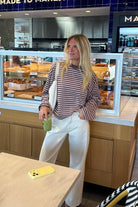 Pink, striped top with long sleeves, drop shoulder, and oversized fit
Pixelated Boutique, Women's Clothing, Virginia Beach Clothing Stores, Clothing Stores in Virginia Beach, Virginia Beach Boutique, 757 Boutique, Online Shopping for Women, summer aesthetic, spring break, vacation style, vacation outfits, beach boutique, beach fashion, beach outfits, women’s boutique clothing, boutique clothing for women, coastal cowgirl outfits, coastal aesthetic clothing, coffee shop outfit, casual long sleeve