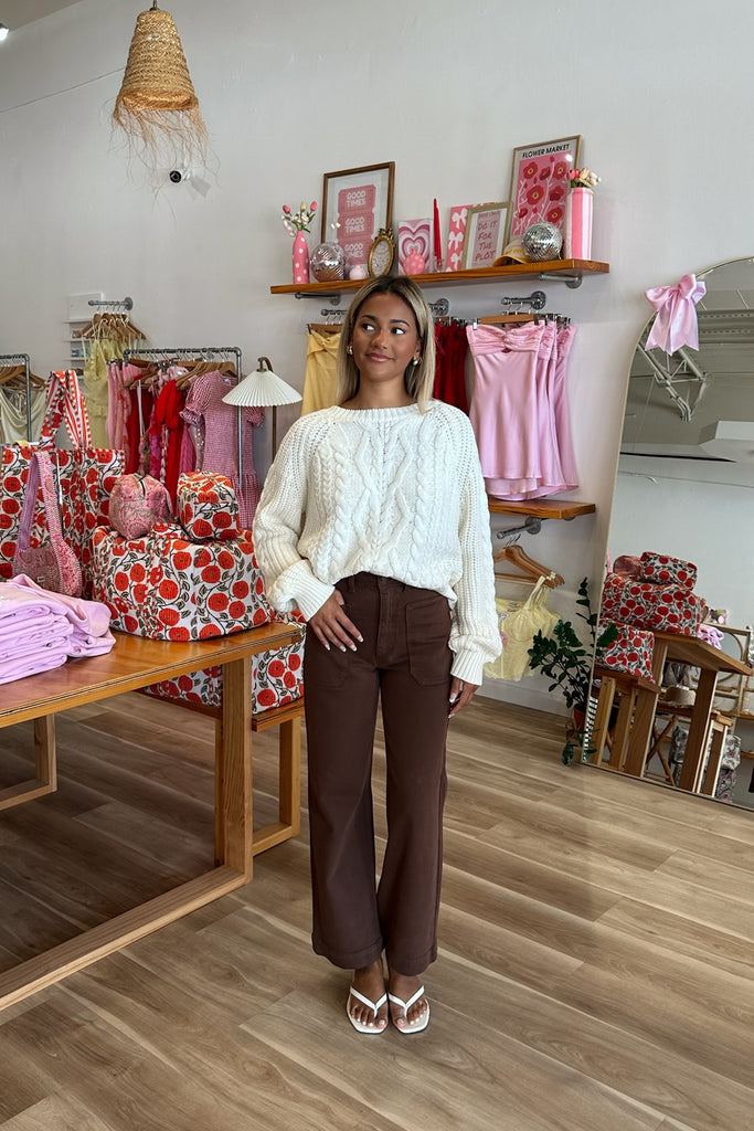 Brown Jeans, Pixelated Boutique, Women's Clothing, Women's Jewelry and Gifts, Online Shopping for Women, Latest Fashion Trends 2025, Virginia Beach Clothing Stores, Clothing Stores in Virginia Beach, Aesthetic Fashion Trends, East Coast Fashion Styles, Sustainable Women's Clothing, Unique Gift Ideas for Women, Fall Fashion, Fall Outfit Ideas, Fall Fashion Inspiration, Womens Style, Outfit Inspo, Back to School Styles, Back To School Outfit