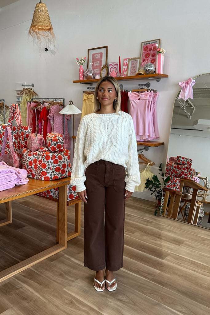Brown Jeans, Pixelated Boutique, Women's Clothing, Women's Jewelry and Gifts, Online Shopping for Women, Latest Fashion Trends 2025, Virginia Beach Clothing Stores, Clothing Stores in Virginia Beach, Aesthetic Fashion Trends, East Coast Fashion Styles, Sustainable Women's Clothing, Unique Gift Ideas for Women, Fall Fashion, Fall Outfit Ideas, Fall Fashion Inspiration, Womens Style, Outfit Inspo, Back to School Styles, Back To School Outfit