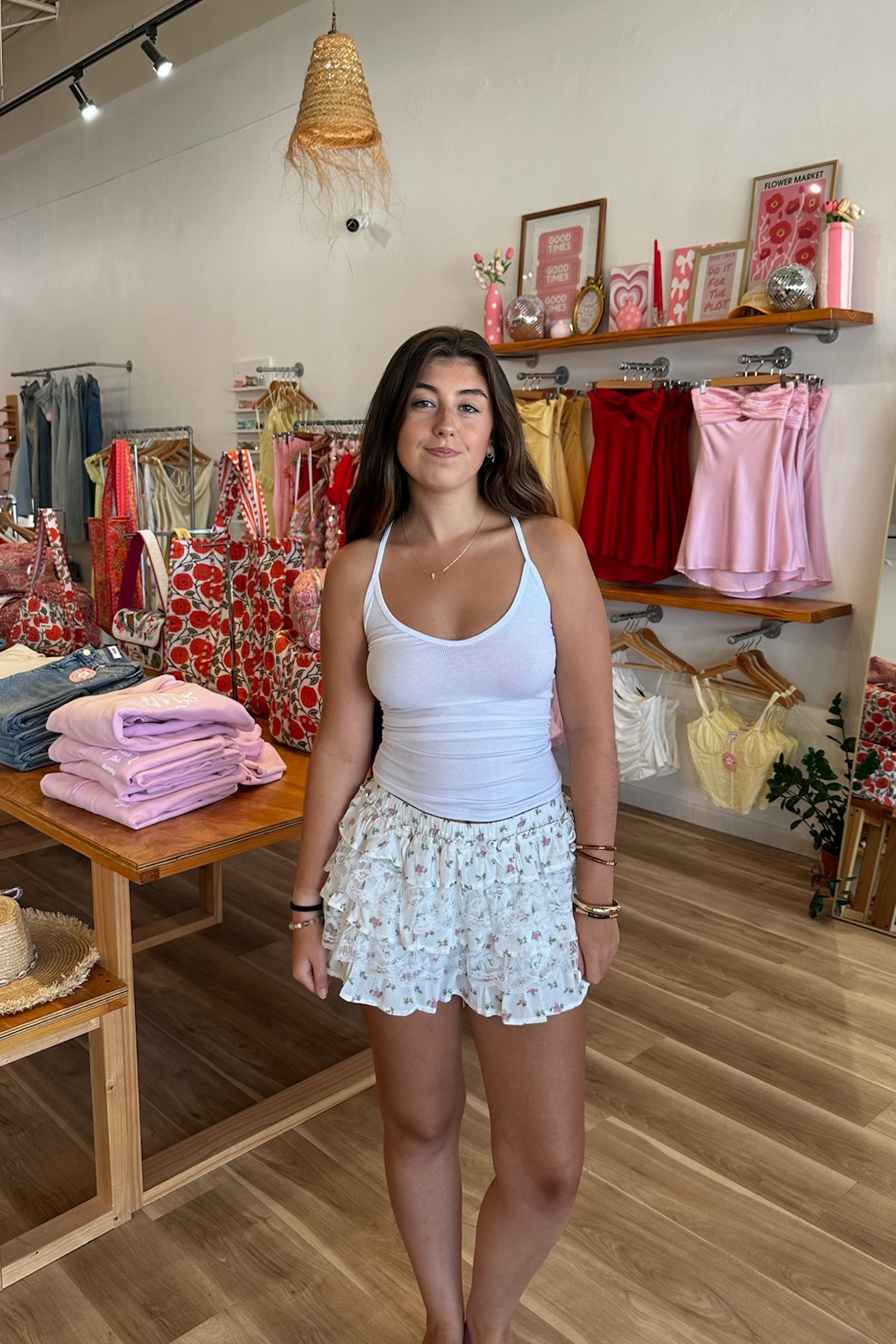 White Classic Tank, Pixelated Boutique, Women's Clothing, Women's Jewelry and Gifts, Online Shopping for Women, Latest Fashion Trends 2025, Virginia Beach Clothing Stores, Clothing Stores in Virginia Beach, Aesthetic Fashion Trends, East Coast Fashion Styles, Sustainable Women's Clothing, Unique Gift Ideas for Women, Fall Fashion, Fall Outfit Ideas, Fall Fashion Inspiration, Women's Style, Outfit Inspo, Back to School Styles 
