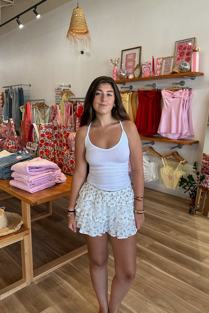 White Classic Tank, Pixelated Boutique, Women's Clothing, Women's Jewelry and Gifts, Online Shopping for Women, Latest Fashion Trends 2025, Virginia Beach Clothing Stores, Clothing Stores in Virginia Beach, Aesthetic Fashion Trends, East Coast Fashion Styles, Sustainable Women's Clothing, Unique Gift Ideas for Women, Fall Fashion, Fall Outfit Ideas, Fall Fashion Inspiration, Women's Style, Outfit Inspo, Back to School Styles 
