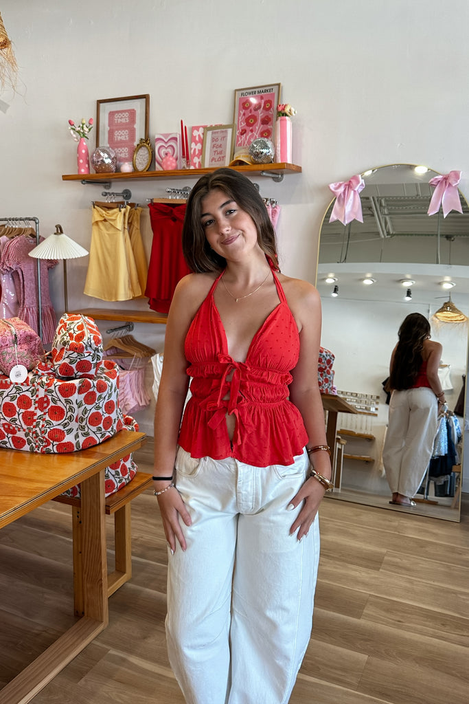 Red Tank Top, Pixelated Boutique, Women's Clothing, Women's Jewelry and Gifts, Online Shopping for Women, Latest Fashion Trends 2025, Virginia Beach Clothing Stores, Clothing Stores in Virginia Beach, Aesthetic Fashion Trends, East Coast Fashion Styles, Sustainable Women's Clothing, Unique Gift Ideas for Women, Fall Fashion, Fall Outfit Ideas, Fall Fashion Inspiration, Womens Style, Outfit Inspo, Back to School Outfit