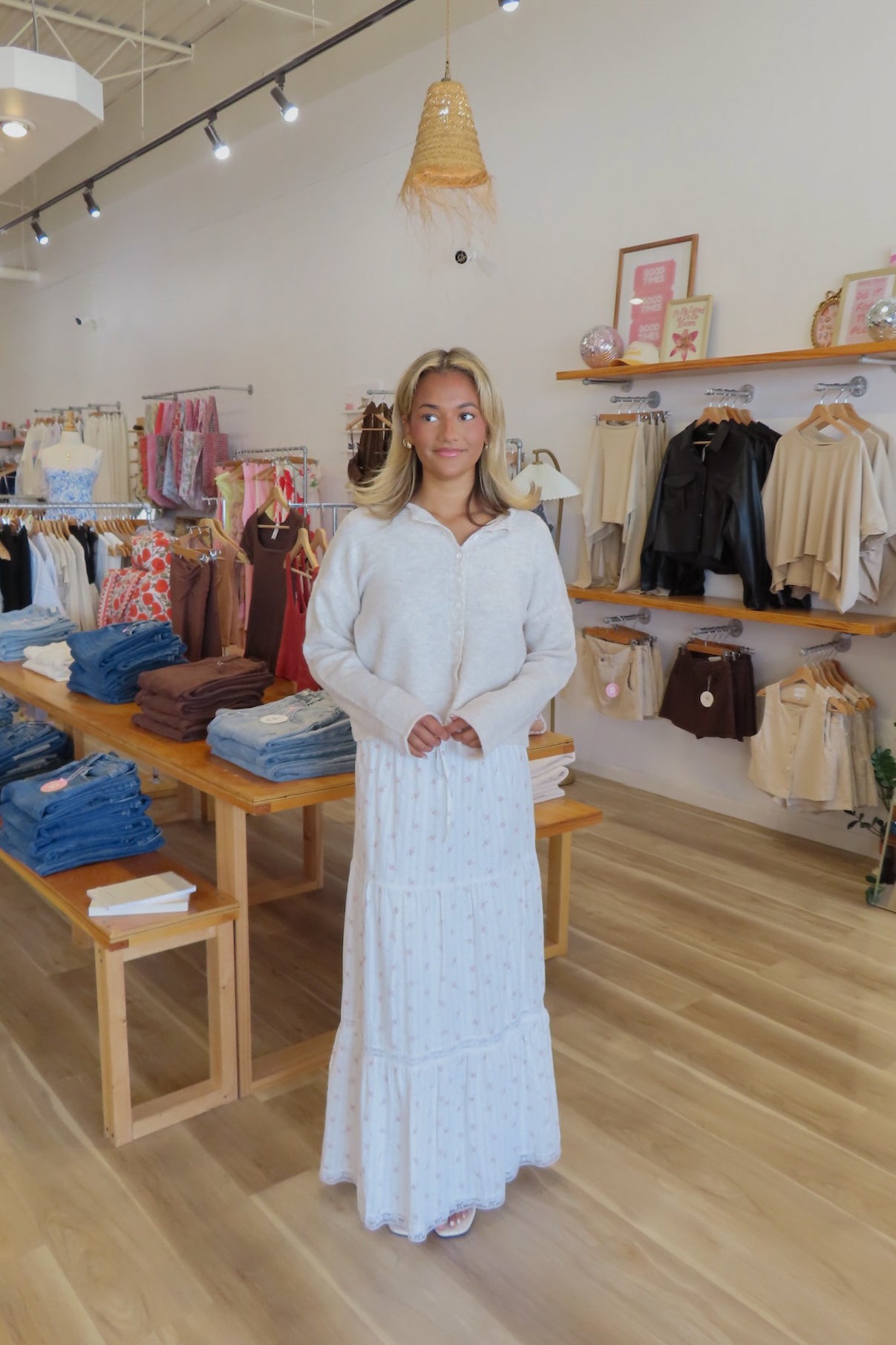 Pixelated Boutique, Women's Clothing, Women's Jewelry and Gifts, Online Shopping for Women, Latest Fashion Trends 2025, Virginia Beach Clothing Stores, Clothing Stores in Virginia Beach, Aesthetic Fashion Trends, East Coast Fashion Styles, Sustainable Women's Clothing, Unique Gift Ideas for Women, Fall Fashion, Fall Outfit Ideas, Fall Fashion Inspiration, Womens Style, Outfit Inspo, Rush Dresses, Back to School Styles, Fall Skirt, Maxi Skirt, Floral Skirt