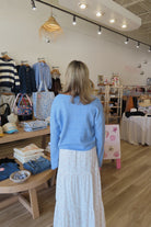 Pixelated Boutique, Women's Clothing, Women's Jewelry and Gifts, Online Shopping for Women, Latest Fashion Trends 2025, Virginia Beach Clothing Stores, Clothing Stores in Virginia Beach, Aesthetic Fashion Trends, East Coast Fashion Styles, Sustainable Women's Clothing, Unique Gift Ideas for Women, Fall Fashion, Fall Outfit Ideas, Fall Fashion Inspiration, Womens Style, Outfit Inspo, Back to School Styles, Fall Sweater, Sweater Weather, Cardigan, Blue