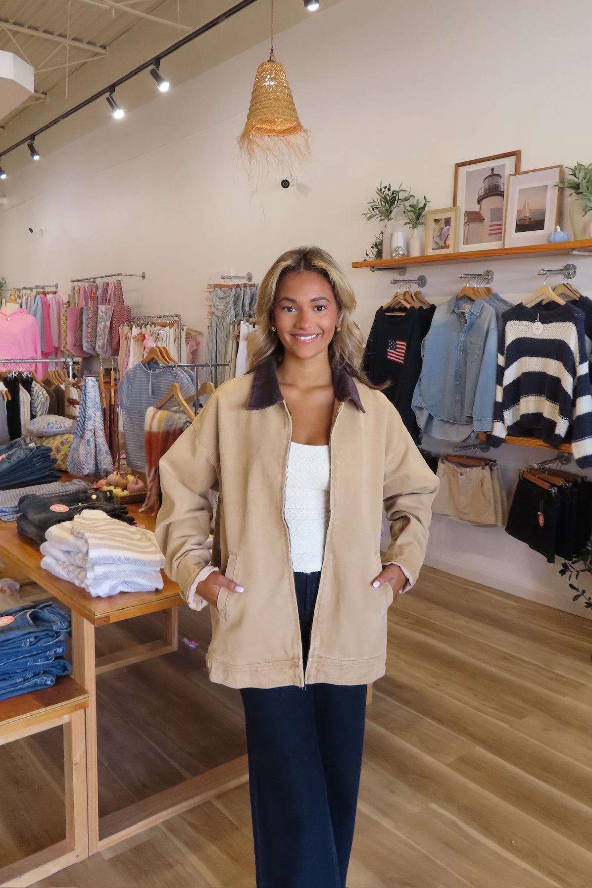 Pixelated Boutique, Women's Clothing, Outfit inspo fall, pumpkin patch outfit, fall fashion outfits, winter fashion inspo, fall outfits women, fall fits, winter fashion inspo, fall dresses, women’s fall outfit 2025, outfit ideas, fashion, fall aesthetic, Barn Jacket, Fall Jacket , School Outfit