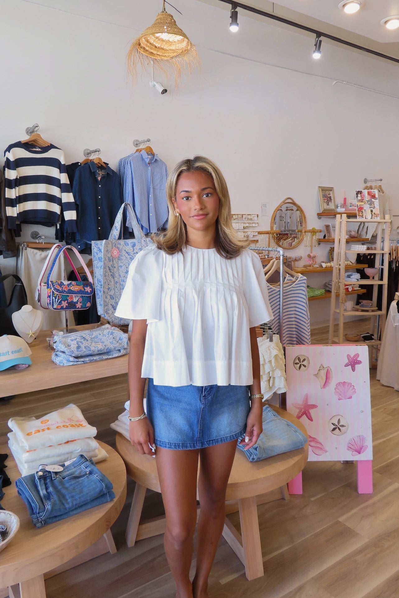 Pixelated Boutique, Women's Clothing, Women's Jewelry and Gifts, Online Shopping for Women, Latest Fashion Trends 2025, Virginia Beach Clothing Stores, Clothing Stores in Virginia Beach, Aesthetic Fashion Trends, East Coast Fashion Styles, Sustainable Women's Clothing, Unique Gift Ideas for Women, Fall Fashion, Fall Outfit Ideas, Fall Fashion Inspiration, Womens Style, Outfit Inspo, Rush Dresses, Back to School Styles, Fall Top, BabyDoll Top, White Shirt