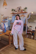 Cream, wide leg sweatpants with inner drawstring, side pockets, and fleece lining
Pixelated Boutique, Women's Clothing, Virginia Beach Clothing Stores, Clothing Stores in Virginia Beach, Virginia Beach Boutique, 757 Boutique, Online Shopping for Women, summer aesthetic, comfy casual, cozy casual outfit, clean girl fashion, pilates outfit