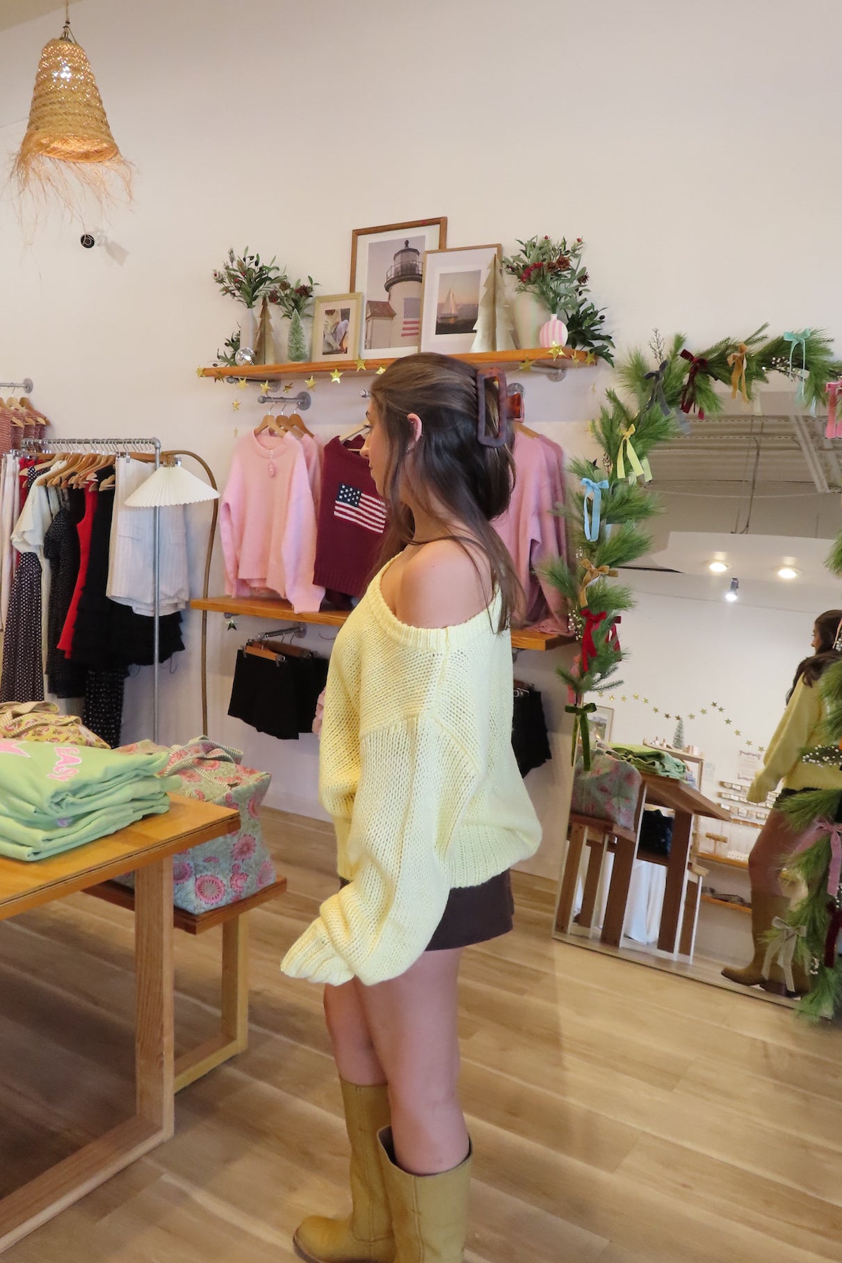 Pixelated Boutique, Women's Clothing, Outfit inspo fall, pumpkin patch outfit, fall fashion outfits, winter fashion inspo, fall outfits women, fall fits, winter fashion inspo, fall dresses, women’s fall outfit 2025, outfit ideas, fashion, fall aesthetic, school outfits, women’s winter outfit, winter style, cozy style, warm fall outfits, Yellow Sweater 
