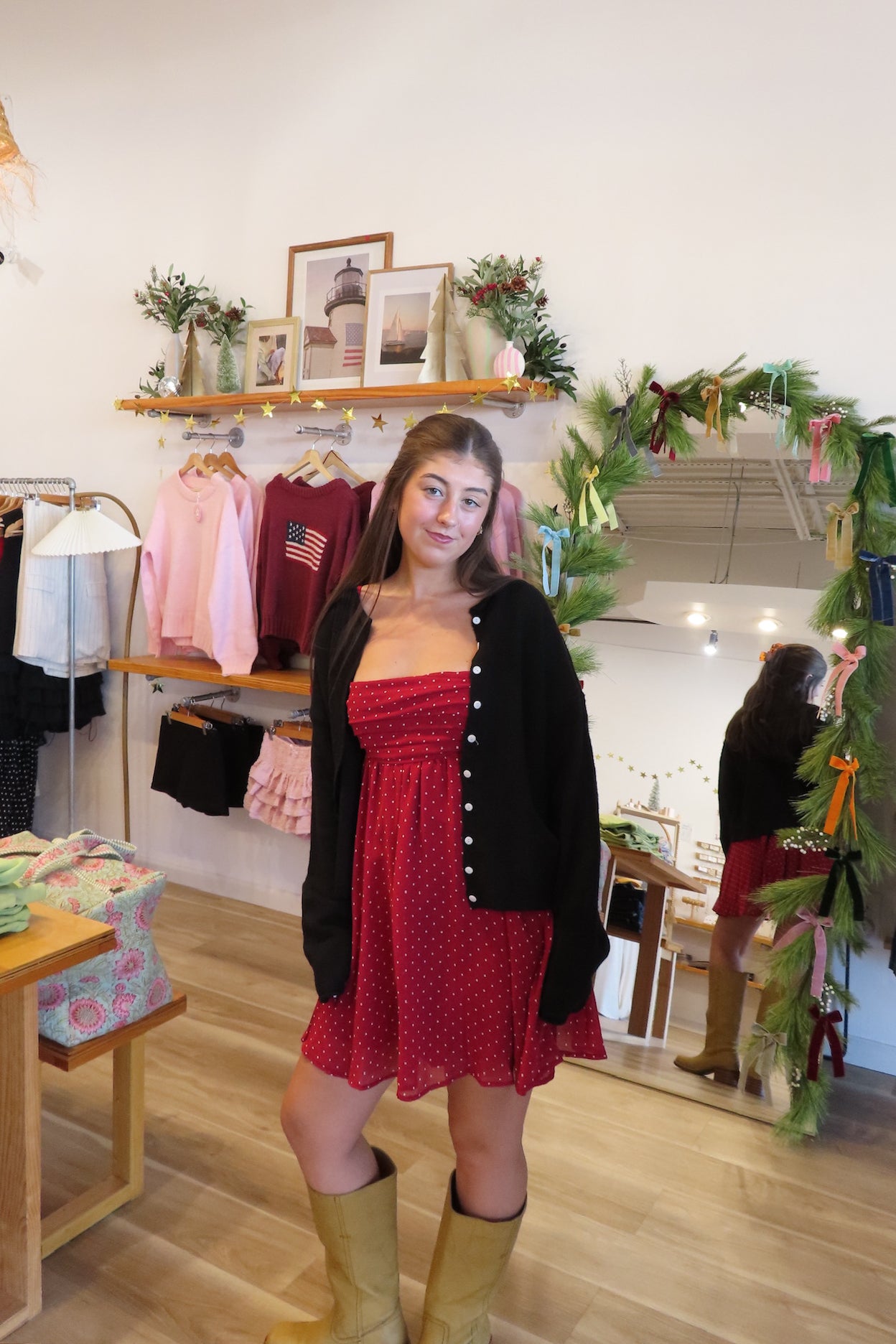 Pixelated Boutique, Women's Clothing, Outfit inspo fall,  fall fashion outfits, winter fashion inspo, fall outfits women, fall fits, winter fashion inspo, fall dresses, women’s fall outfit 2025, outfit ideas, fashion, fall aesthetic, school outfits, women’s winter outfit, winter style, cozy style, warm fall outfits, Black Cardigan, Holiday Outfit 