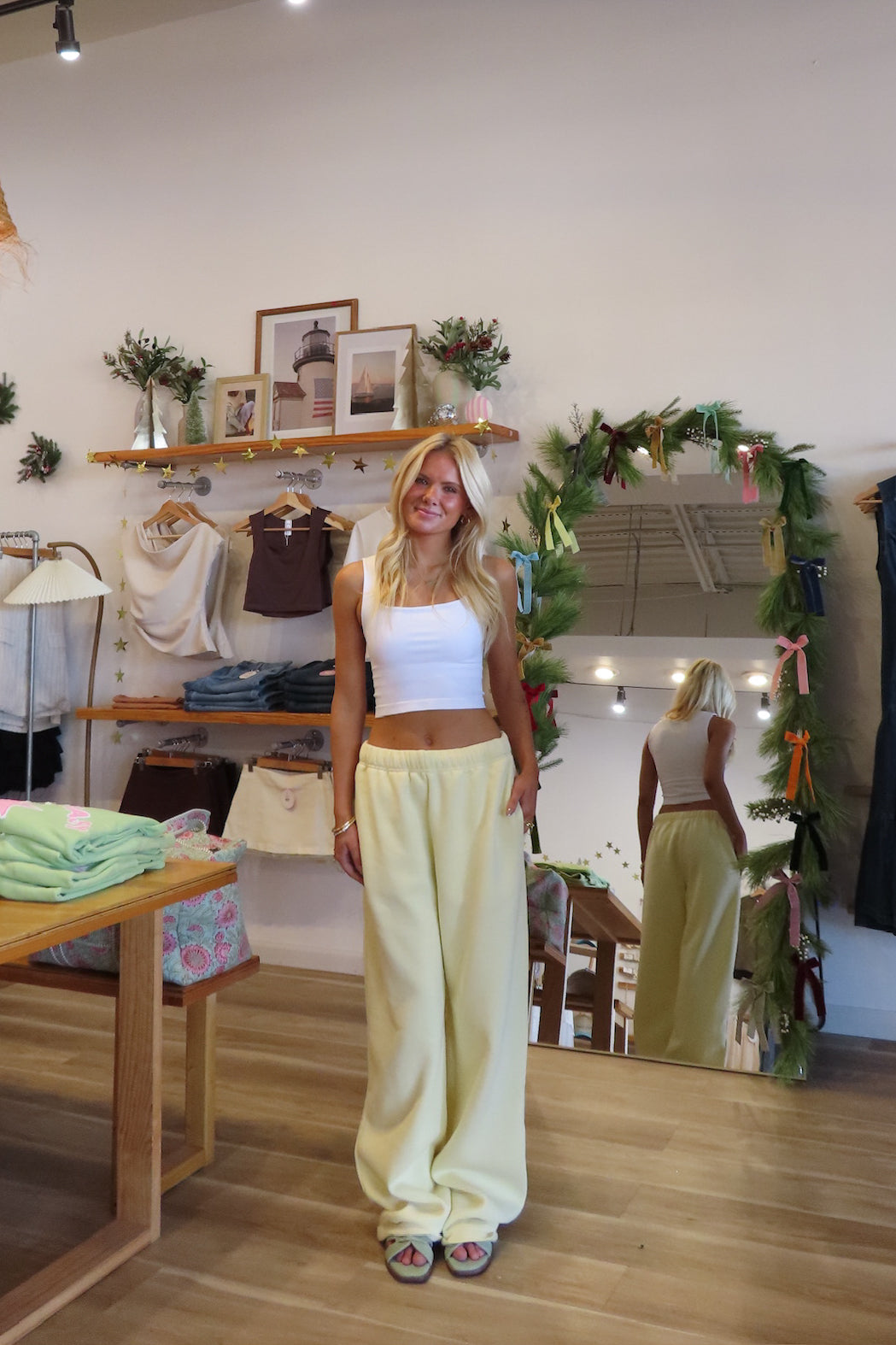 Pixelated Boutique, Women's Clothing, Outfit inspo fall, pumpkin patch outfit, fall fashion outfits, winter fashion inspo, fall outfits women, fall fits, winter fashion inspo, fall dresses, women’s fall outfit 2025, outfit ideas, fashion, fall aesthetic, school outfits, women’s winter outfit, winter style, cozy style, warm fall outfits, Yellow Sweatpants
