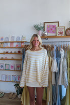 Pixelated Boutique, Women's Clothing, Women's Jewelry and Gifts, Online Shopping for Women, Latest Fashion Trends 2025, Virginia Beach Clothing Stores, Clothing Stores in Virginia Beach, Aesthetic Fashion Trends, East Coast Fashion Styles, Sustainable Women's Clothing, Unique Gift Ideas for Women, Fall Fashion, Fall Outfit Ideas, Fall Fashion Inspiration, Womens Style, Outfit Inspo, Back to School Styles, Fall Sweater, Cozy Style, Striped Sweater 