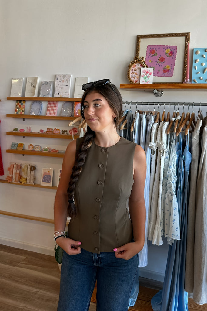 Brown Top, Fall Top, Pixelated Boutique, Women's Clothing, Women's Jewelry and Gifts, Online Shopping for Women, Virginia Beach Clothing Stores, Aesthetic, East Coast Fashion Styles, Women's Clothing, Fall Fashion, Fall Outfit Ideas, Fall Fashion Inspiration, Womens Style, Outfit Inspo, Back to School Styles, OOTD