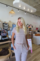 Pixelated Boutique, Women's Clothing, Women's Jewelry and Gifts, Online Shopping for Women, Latest Fashion Trends 2025, Virginia Beach Clothing Stores, Clothing Stores in Virginia Beach, Aesthetic Fashion Trends, East Coast Fashion Styles, Sustainable Women's Clothing, Unique Gift Ideas for Women, Fall Fashion, Fall Outfit Ideas, Fall Fashion Inspiration, Womens Style, Outfit Inspo, Back to School Styles, Cozy Outfit, Matching Set, Striped Set