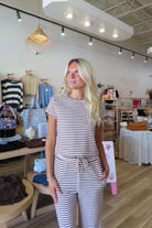 Pixelated Boutique, Women's Clothing, Women's Jewelry and Gifts, Online Shopping for Women, Latest Fashion Trends 2025, Virginia Beach Clothing Stores, Clothing Stores in Virginia Beach, Aesthetic Fashion Trends, East Coast Fashion Styles, Sustainable Women's Clothing, Unique Gift Ideas for Women, Fall Fashion, Fall Outfit Ideas, Fall Fashion Inspiration, Womens Style, Outfit Inspo, Back to School Styles, Cozy Outfit, Matching Set, Striped Set